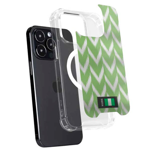 Nigeria Soccer Flag iPhone 13 Pro MagSafe Case